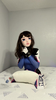 Double Mask Kigurumi Vibrator and Breathplay
