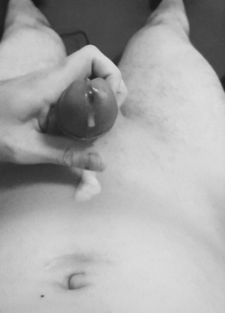 Horny after shaving and showering