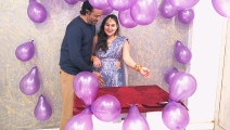 New Year Celebration with Rosser Fero Chocolate Cake Hardcore Sex