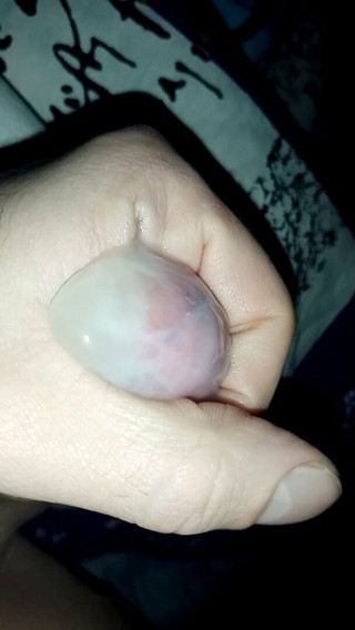 Cum very close to cam