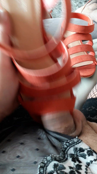 Fucking wife's new shoe (No Cum)