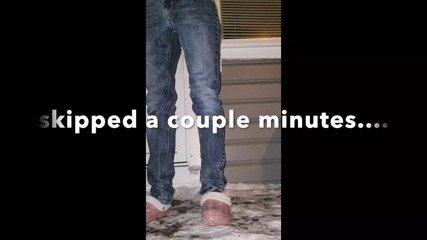 Wet jeans