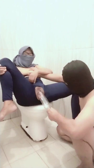 The bottle went inside me