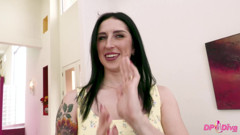 DP Diva Sexy Babe Marie Fox Is Hungry For Cock And DP