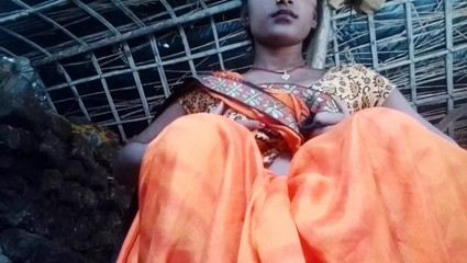 Lovely stepsister masturbate by two fingers and big boobs and big pussy