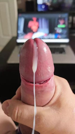Spray of cum!