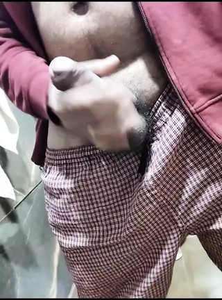 Abhi flashing his Dick in bathroom