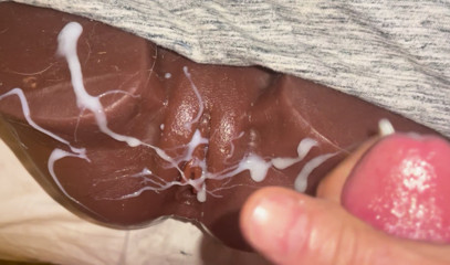 Who came on my sex toys pussy thumbnail
