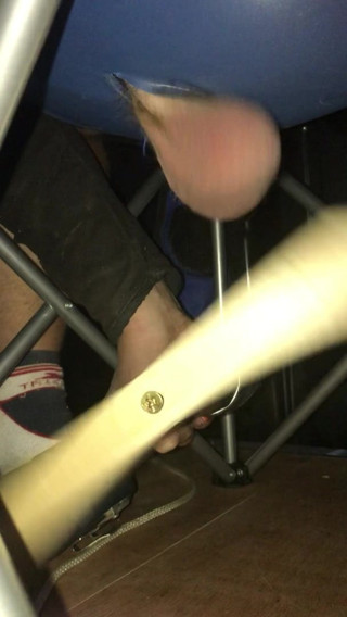 Ball busting with paddle in drill