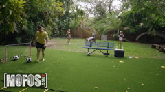 MOFOS - Horny Blonde Mimi Monet Decides Cock Riding Is A Better Workout Than Soccer Practice