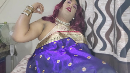 My Greeen Saree Thank You Fan