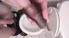 Playing Wmy Sexsleeve in My Bathroom