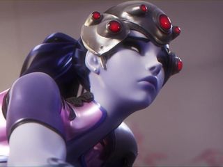 Widowmakers Futa Cock Jerked Off by Tracer