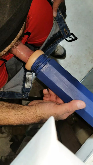 Fucking my Fleshlight Leads to Loud Intense Climax