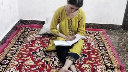 Big step brother ne apna land se bur choda