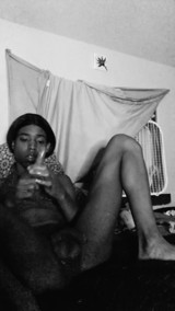 Black & White Vibrator Sesh