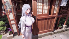 Private Bath in a Japanese Garden, Wet Look Is Insane!