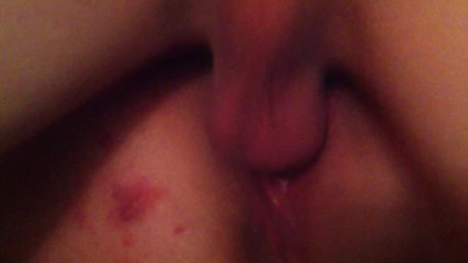 Stranger creampies hotwife missionary while hubby watches