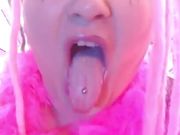 Try to Cum on My Tongue Try to Time It and Hit My Tongue with Your Cummies the Video