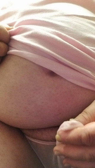 Morning cum in my panties