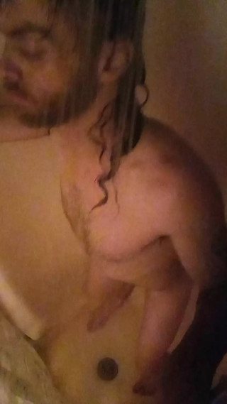 Playing in the shower
