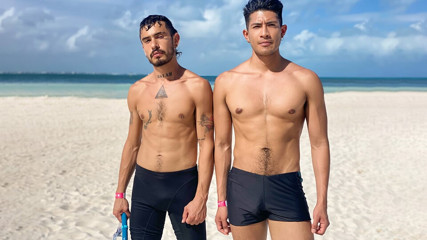 Latin Leche - Horny Machos Suck Each Other's Cock In Cancun Mexico