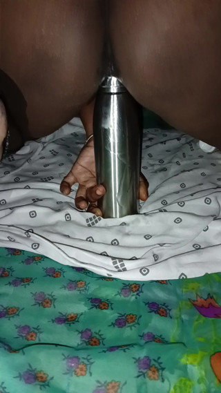Tearing sister-in-law's with a steel water bottle