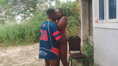 His Step Came to Her House and Wanted to Send Him for an Errand He Started Kissing Her and Fucked Her While She Do Her Exercise
