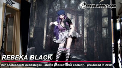 386-Backstage photoshoot Rebeka Black - Adult