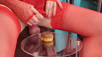 Rikki Ocean Puts a Little Extra Fresh Cream on Her Donut thumbnail