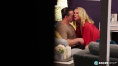 MILF Nancy Jay gets ass-fucked while her husband watches