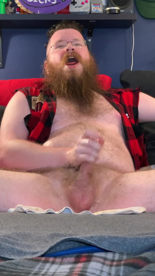 Good long sweaty cock stroking session