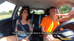 Spanish Babe Has Lesson Hijacked