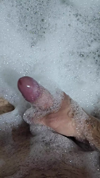 I masturbate in the shower. I like my little cock.
