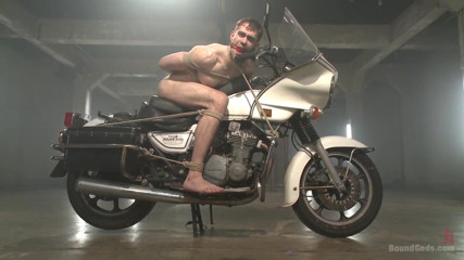 Tormented with Mousetraps and Ass Fucked on a Motorcycle