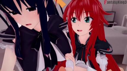 Issei lost his chance to fuck Rias Gremory so i take her – DXD NTR Madness Series