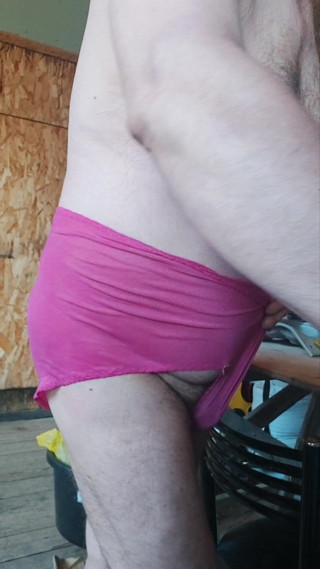 And again big granny panties. thumbnail