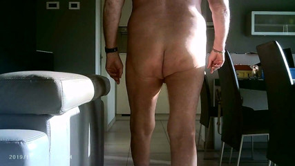 Small penis foreskin stretch and ass