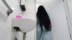 CHAMBER IN THE OFFICE BATHROOM