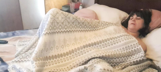 Stepson catches stepmother masturbating and ends up cumming