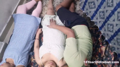 Indian Homemade Threesome Sex Party with Wife and Stepsister