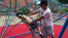 I See a Sexy Girl Stuck in a Park Game, in Exchange for Helping Her She Invites Me to Her Apartment and Lets Me Fuck Her.