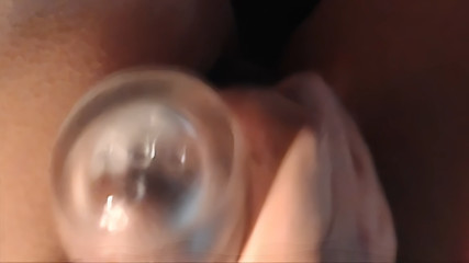 Milking my cock hard while looking at my feet until I orgasm