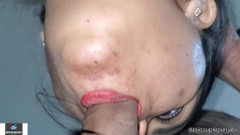Blowjob for the First Time After Marriage