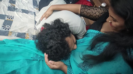 Hot wife hard fuck in bedroom saree removal and hot sex