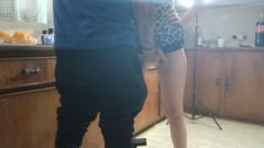 My Horny Stephdad Couldnt Wait to Fuck My Perfect Pussy Again