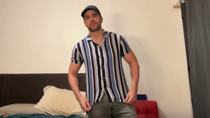 Stripping and Oiling My Body Before Shooting My Load
