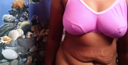 Ammu Showing Huge Boobs Bathroom