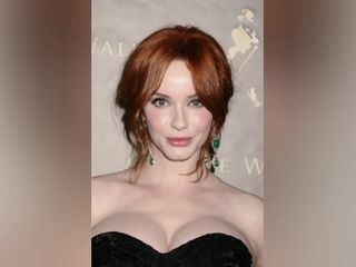 Christina Hendricks Jerk off challenge