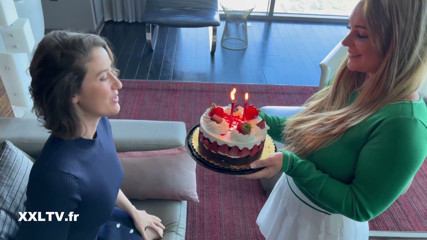 Vegas Birthday Surprise: Lesbian Passion